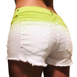 Klique 2-TONE DENIM Shorts-Lg